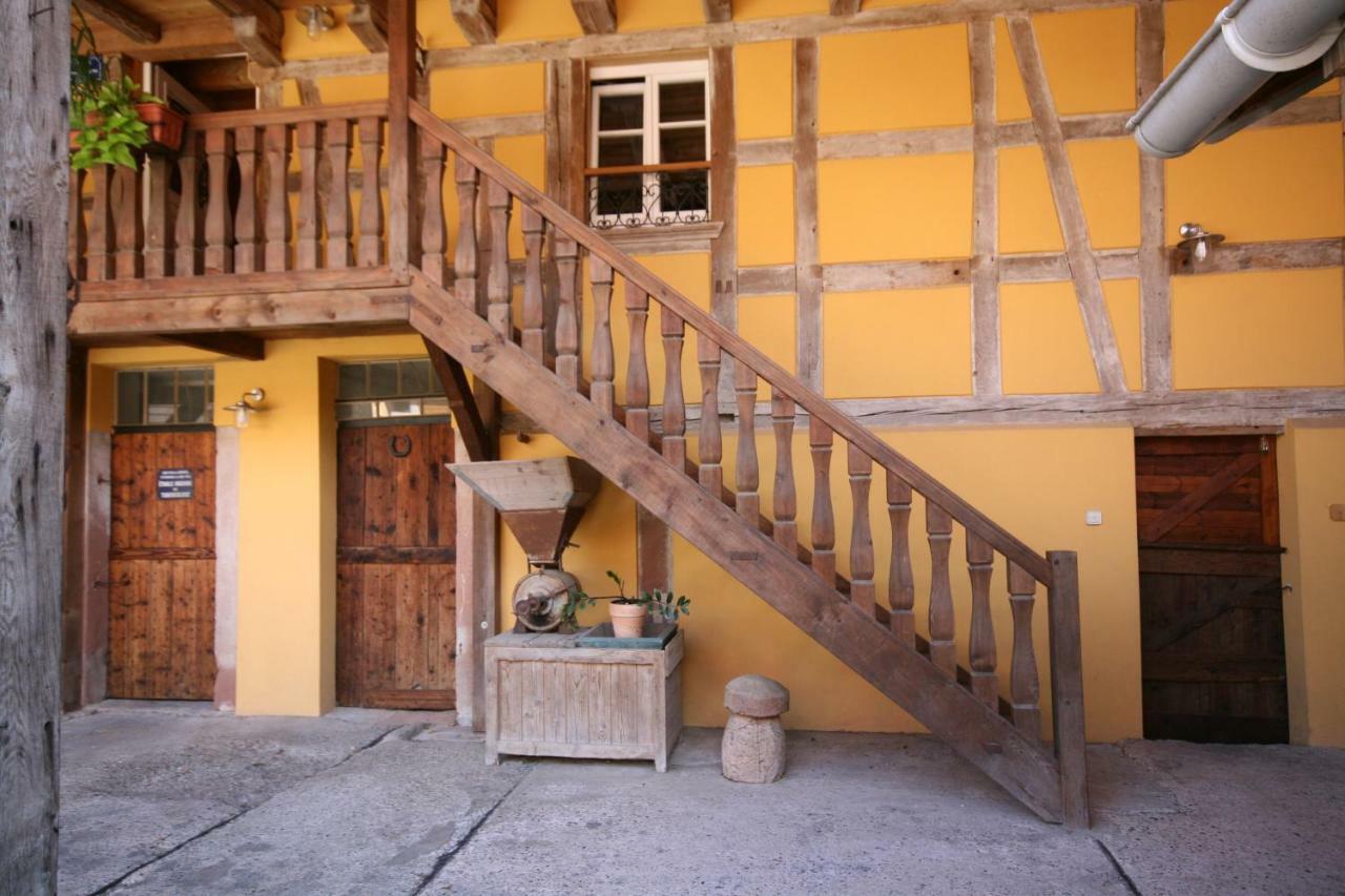 La Ferme De Georges Apt 1 A 6 Pers Bischholtz Exteriör bild